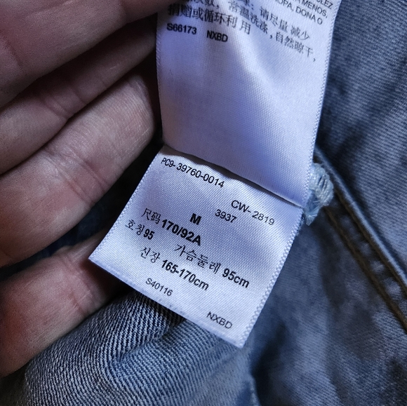 EUC Signature Levi Strauss Jean Jacket - Picture 5 of 14